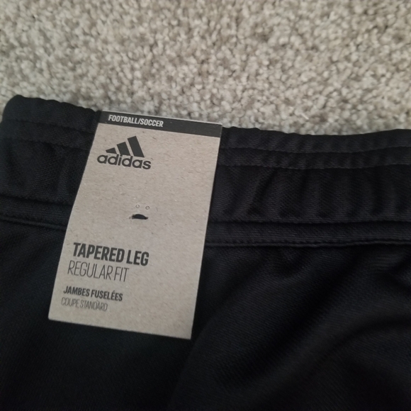 NEW with Tags Adidas soccer pants Tiro tapered leg size 13y/14y - Picture 3 of 5